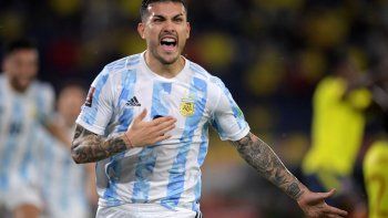 Paredes marcó el segundo gol de la Selección.