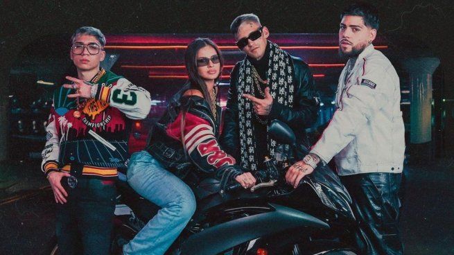 China Suárez and L-Gante released a song together: “Cry like a repentant”