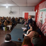 Luis Fadel, presidente de la UCR, durante el último encuentro partidario, antes del proceso electoral. Luis Fadel, presidente de la UCR, durante el último encuentro partidario, antes del proceso electoral.