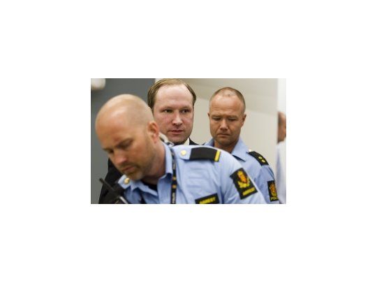 Anders Breivik, autor de los atentados en los que mató 77 personas en 2011