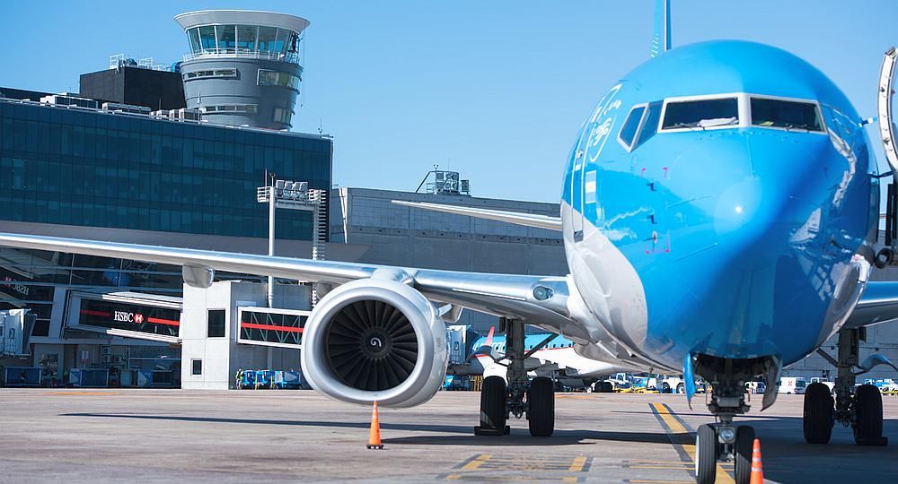 Sin actividad durante toda la jornada en los aeropuertos nacionales.