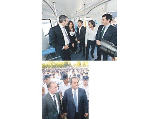 Cristina de Kirchner compartió un acto ayer con Florencio Randazzo, Axel Kicillof y “Wado” de Pedro, mientras Daniel Scioli estaba en Lomas de Zamora con Martín Insaurralde. En el kirchnerismo reinterpretan mensajes de la asamblea como advertencia sobre quién decide los entendimientos.