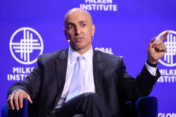 El presidente de la Fed de Mineápolis, Neel Kashkari, expresó su preocupación por la inflación. El presidente de la Fed de Mineápolis, Neel Kashkari, expresó su preocupación por la inflación.