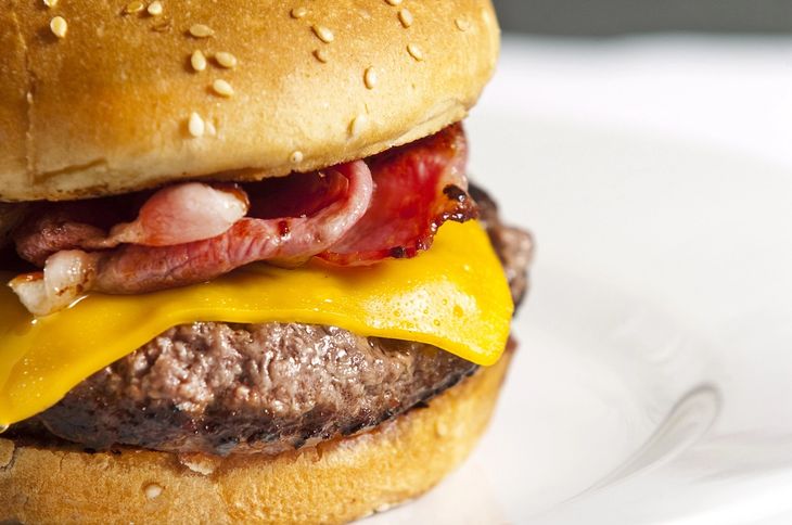 Hamburguesa Angus en Il Giardino Romagnoli. Hamburguesa Angus en Il Giardino Romagnoli.