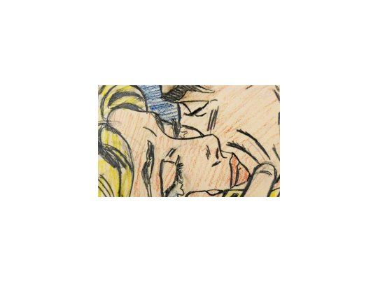 La obra de Roy Lichtenstein que será subastada.