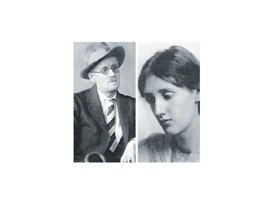James Joyce, Virgina Woolf