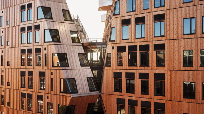 La madera se impone como un nuevo material ecológico para la construcción de obras de envergadura. 