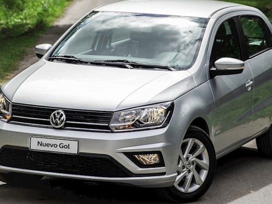 El Volkwagen Gol fue el más vendido, con casi 10 mil unidades.