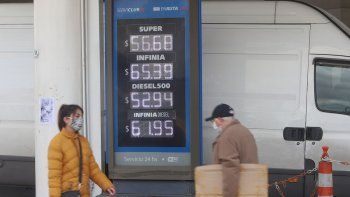 ypf: ya rige en todo el pais la suba de 4,5% para las naftas