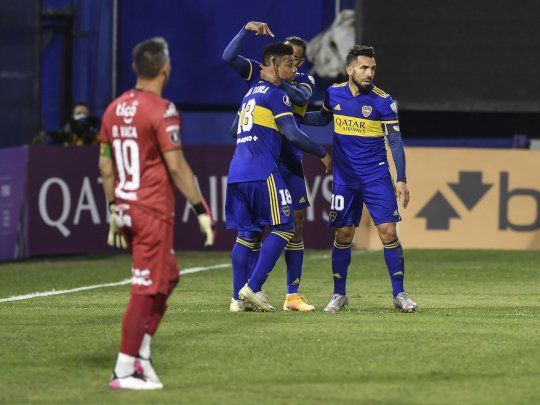 Boca le ganó a The Strongest y se clasificó a los octavos de final de la Copa Libertadores.