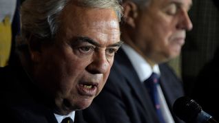Luis Alberto Heber fue respaldado por el oficialismo en el Parlamento.