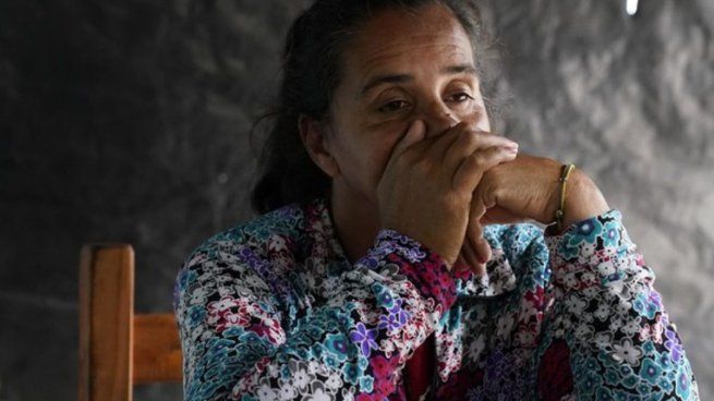 María Noguera, madre de Loan Peña, desaparecido desde el 13 de junio de este año.