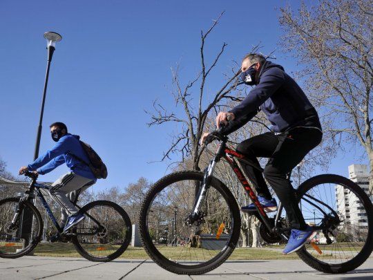 La pandemia y las restricciones a la movilidad propiciaron el uso de la bicicleta en el país.