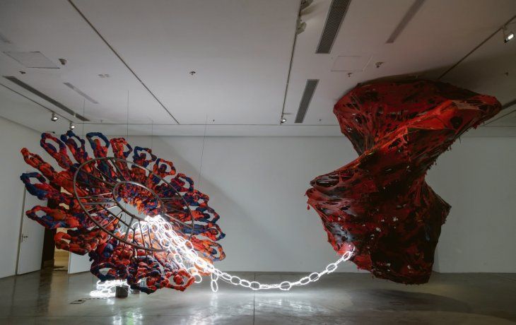 con obra monumental de araoz reabre hoy el museo moderno