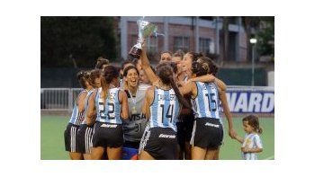 Campeonas. Las Leonas volvieron a subirse a lo más alto de un podio.