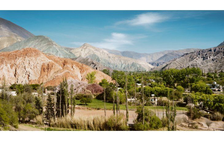 Único. Purmamarca, una de las estrellas del turismo provincial.