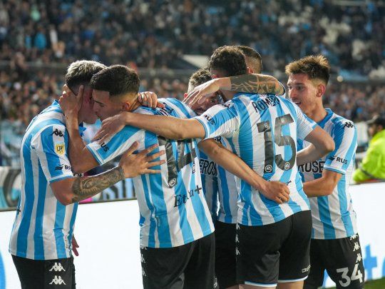 Sigue arriba. Racing le ganó a Patronato y continúa bien arriba, en la pelea por el título de la Liga Profesional.