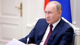El presidente de Rusia, Vladímir Putin.