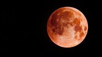 Eclipse: la&nbsp; Luna de Sangre podrá verse de madrugada en determinados puntos del país.&nbsp;