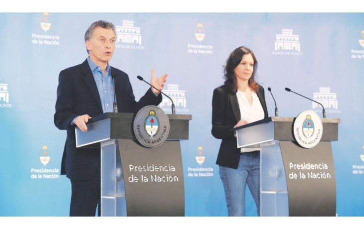 Índices. Junto a Carolina Stanley, Mauricio Macri dio a conocer, la semana pasada, el índice de pobreza.