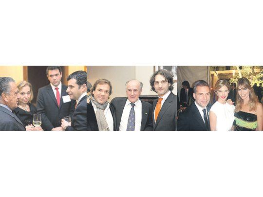 En la vip del Council of The Americas en Nueva York, Eduardo Eurnekian, Susan Segal y el CEO de YPF Miguel Galuccio, quien dio información a más de 50 petroleros y banqueros.; Oscar Parrilli, secretario presidencial, junto al jefe de gabinete sciolista Alberto Pérez y el funcionario Carlos Ginella, del grupo «Encuentro».; El Tattersall congregó al mundo de la moda, la política y empresarios.Fue la fiesta de casamiento de Augusto Rodríguez Larreta y Julieta Spina, (foto junto a Jazmín Alcorta)