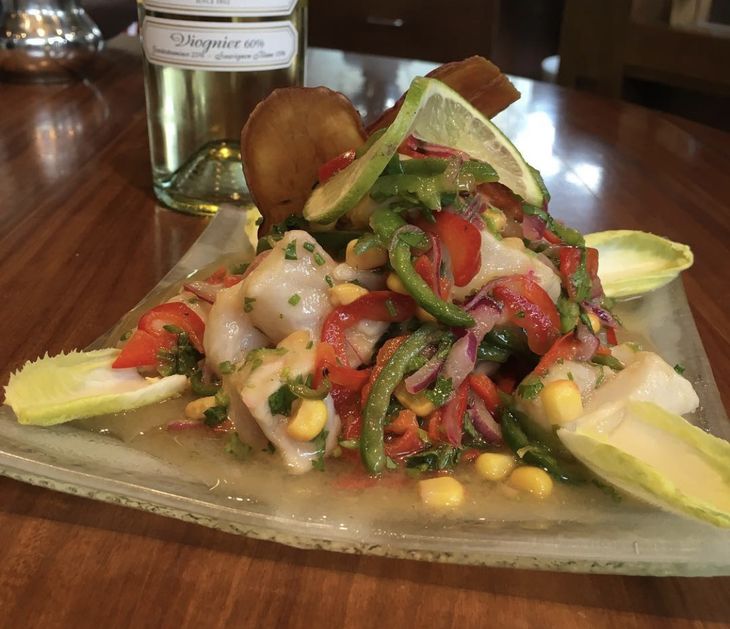 Ceviche in Vicente López. 