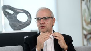 Elgerente de Finanzas de Banco Credicoop, Pablo Luna, se refirió a los desafíosdel crédito.&nbsp;