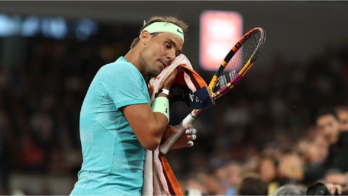 Rafael Nadal lost to Zverev in the first round of his last Roland Garros
