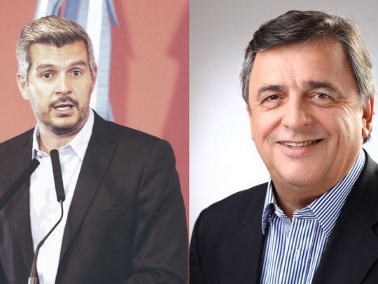 Marcos Peña y Mario Negri.