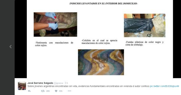 Gobierno de Ecuador difunde pruebas del doble crimen (foto 1)