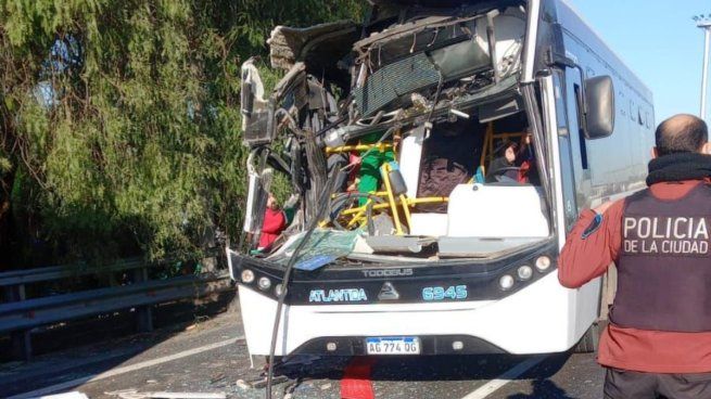 El colectivo afectado corresponde a uno de la línea 57.
