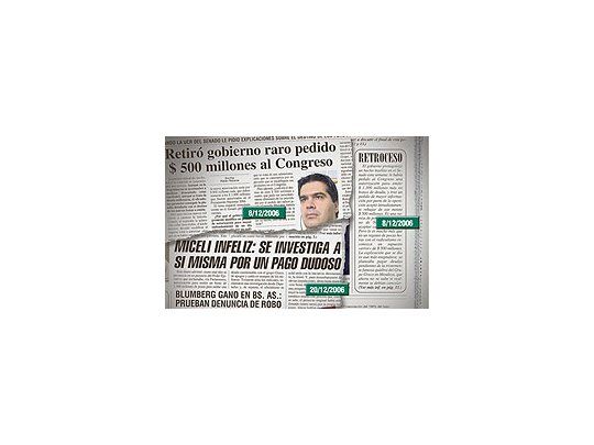 En la edición del 8 de diciembre de 2006, este diario adelantó la intención del gobierno depagarle al Grupo Greco una presunta deuda por $ 332,3 millones que le reclamaba alEstado desde el último gobierno militar.