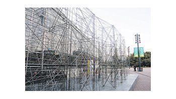 «1201», la inmensa estructura con la que Pablo Siquier inaugura la Colección Espacio Público.