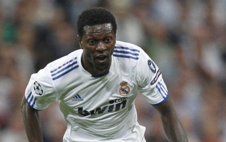 Adebayor jugó en Real Madrid en 2011.