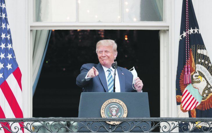 Trump afirma haberse recuperado del covid-19 y vuelve a los mitines de campaña : Soy inmune