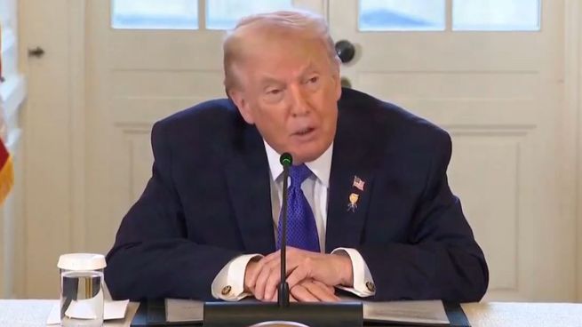 Donald Trump encabezó la reunión con petroleras de EEUU.&nbsp;