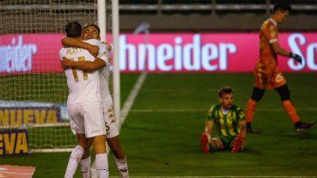 Racing le ganó a Aldosivi en Mar del Plata y sumó su primer triunfo en esta Liga Profesional.