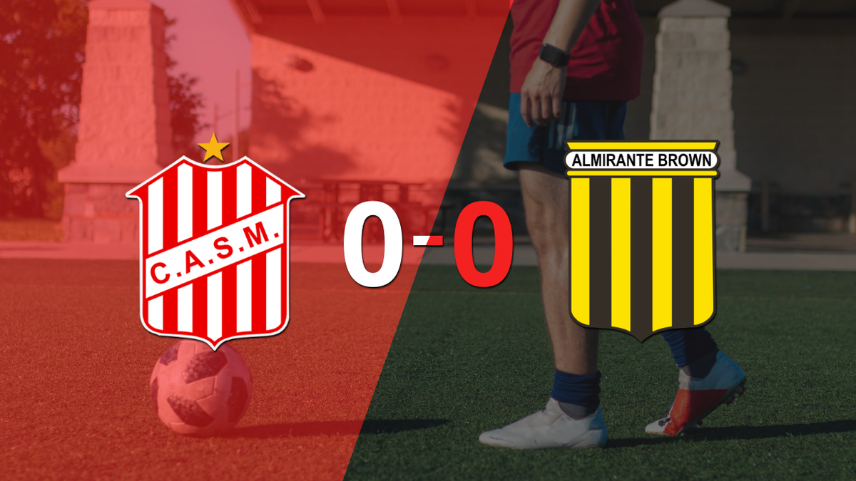 San Martín (T) and Almirante Brown finished without goals