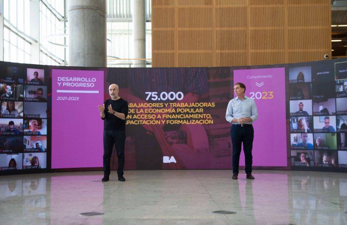 Horacio Rodríguez Larreta anunció los Compromisos de Gestión del Gobierno de la Ciudad.