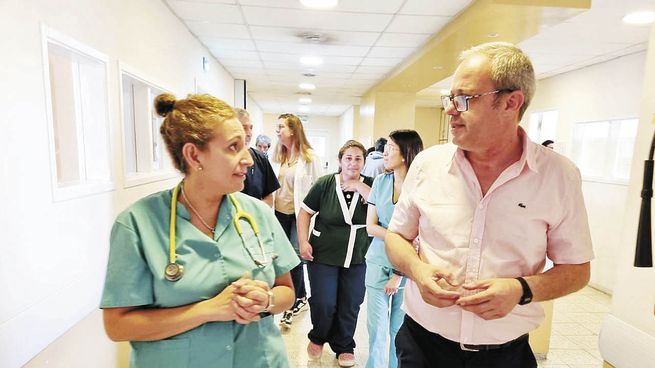Escenario inicial. “Cuando asumimos la gestión encontramos un sistema que estaba con un fuerte deterioro en sus aspectos estratégicos”, sostuvo Juan Sebastián Riera, director de Hospitales bonaerenses.