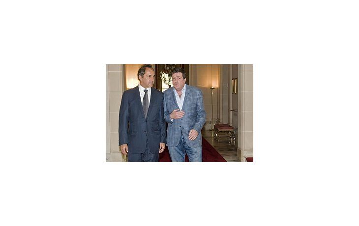 Scioli y Mariotto.