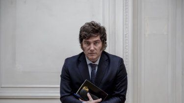 Cae la imagen positiva de Javier Milei.