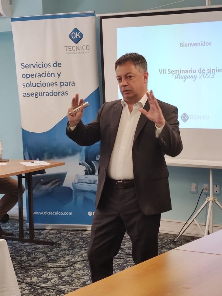 Lisandro López, from Providencia Seguros. Lisandro López, from Providencia Seguros.