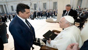 El Papa recibió al titular de ANDIS.&nbsp;