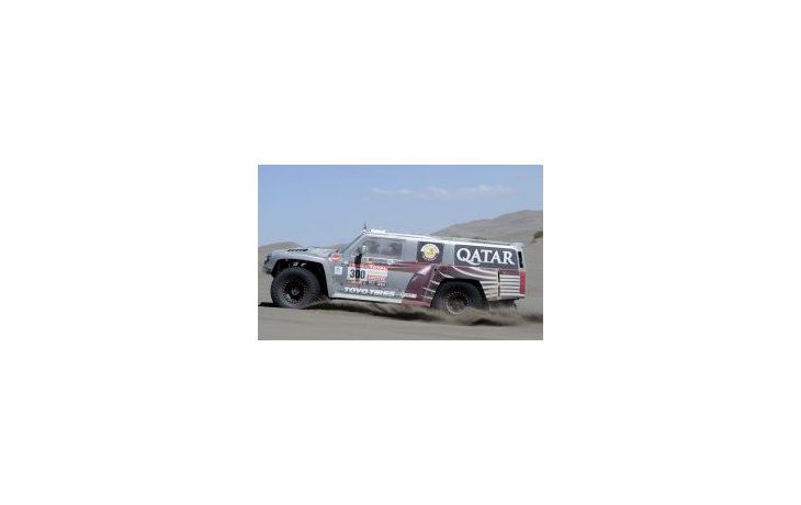 El campeón está. Al-Attiyah voló en la segunda etapa y recuperó posiciones en la general, donde marcha sexto.