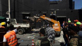 Los operativos de rescate continúan en el boliche de Santo Domingo