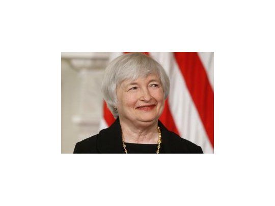 Yanet Yellen, presidenta de la Reserva Federal.