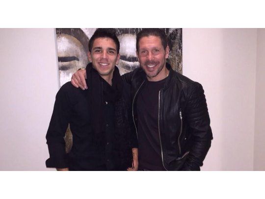 Diego y Giovanni Simeone.