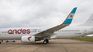 Andes Líneas Aéreas comenzó a volar en 2006. En 2020 canceló sus operaciones y las retomó en 2023.