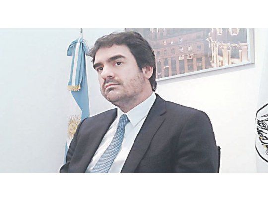 AGIP. El titular del organismo Andrés Ballotta, explicando los detalles del nuevo control sobre el transporte.